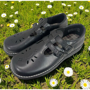 NEW American Eagle Mary Jane Shoes Womens Sz 8 Double Buckle Straps Y2K Academia